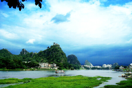 桂林自驾游 金海国旅桂林旅游叠彩山+叠彩竹筏