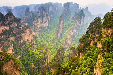 晚班长沙到张家界-杨家界-凤凰古城汽车3晚4日