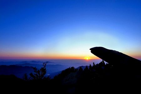 泰安出发-泰山观日出1晚2日游>泰山深度全景旅游 晚宿泰山山顶